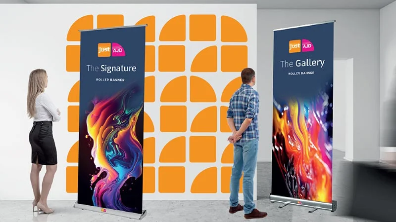 just AJD Launch new Roller Banner Range
