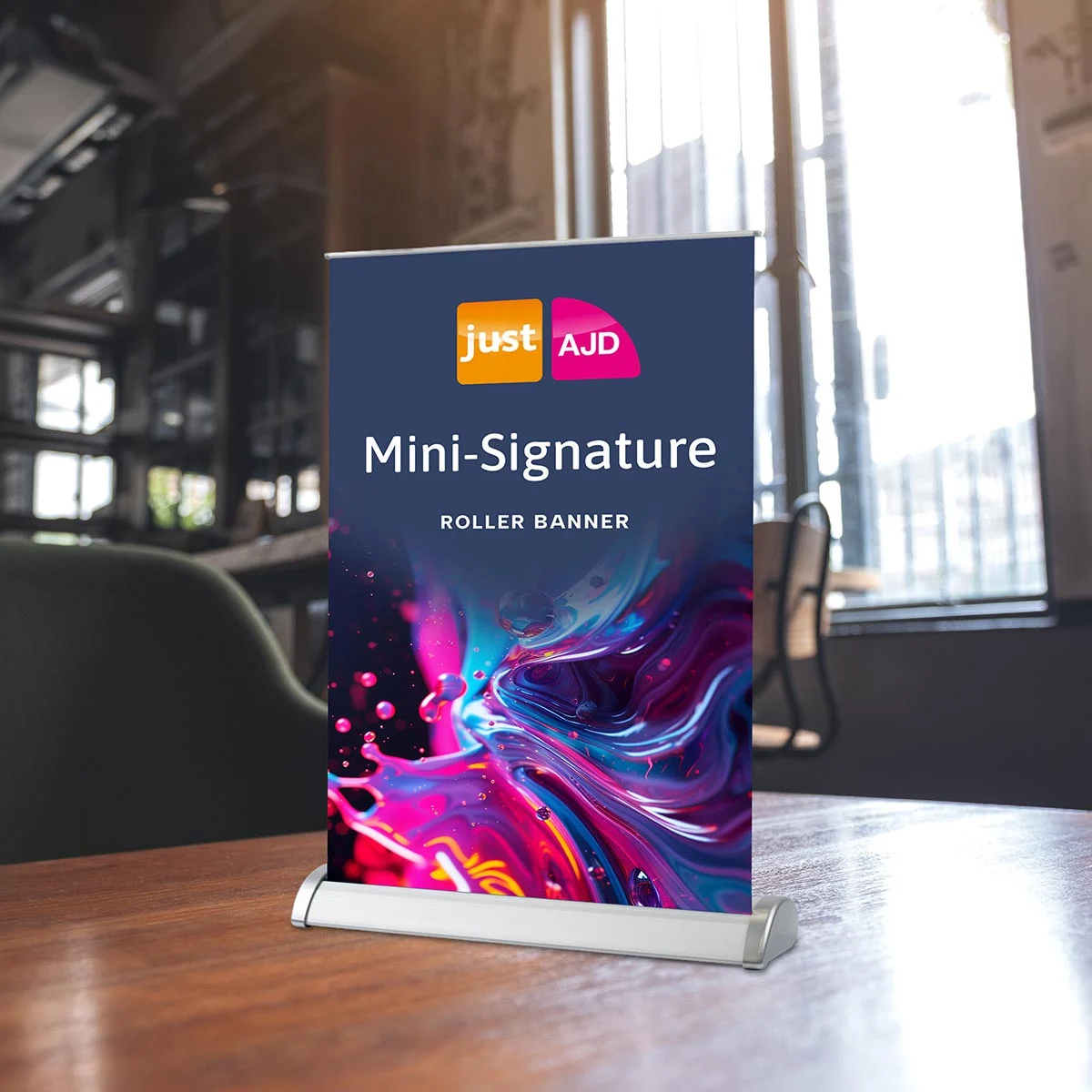 Mini Signature Roller Banner