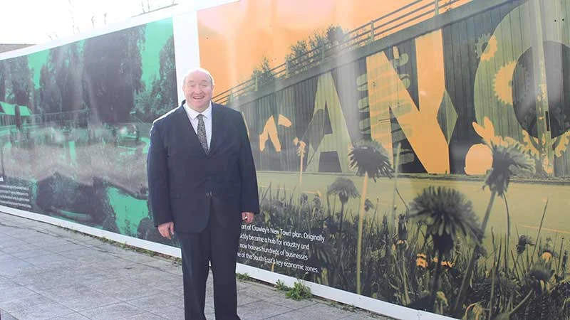 Hoardings phase 2 for Crawley Borough Council